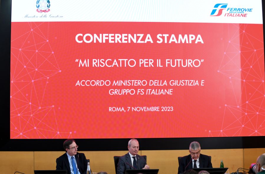 Ministero della Giustizia ed FS Italiane: parte l’accordo “Mi riscatto per il futuro”